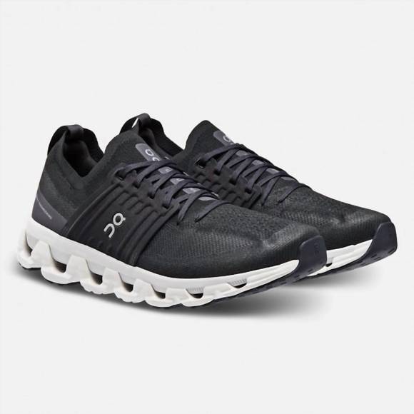NEW ON RUNNING men cloudswift 3 sneakers in black - Picture 3 of 6